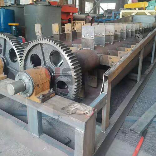 大型1200双轴螺旋洗石机槽式洗矿水洗矿用蛟龙粘泥擦洗脱泥设备