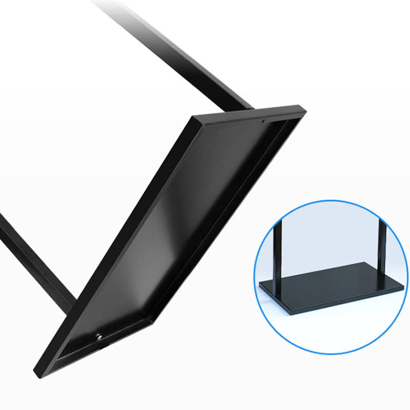 立式kt水牌展架支架海报广告牌板双杆商场防风落地式展示架指示牌