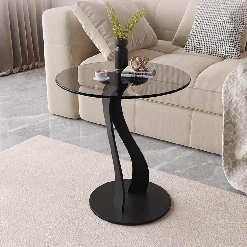 简约现代意式小户型茶几客厅阳台角几圆形钢化铁方形几,农用物资,其他肥料,淘宝优惠券,粉丝福利购,淘宝优惠卷