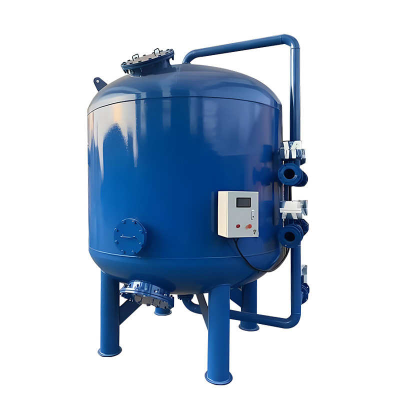 全自动石英砂过滤器锰砂活性炭浅层砂井水工业水多介质机械过滤罐