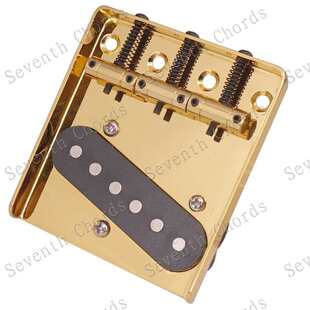 Tele电吉他琴桥TL电吉他拉弦扳下驹弦桥 三调弦码带拾音器