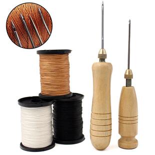 补锥子修鞋底上鞋纳线铜直孔锥套装锥钢缝补鞋75135子的工具钩针