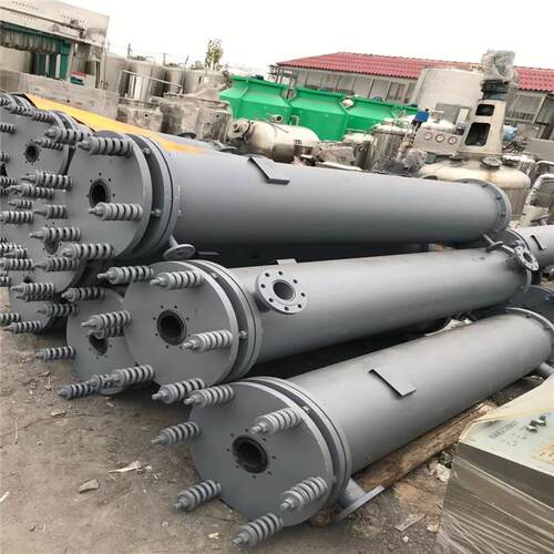 优惠卖二手30平方50平方石墨冷凝器 钛材列管式冷凝器 石墨换热器