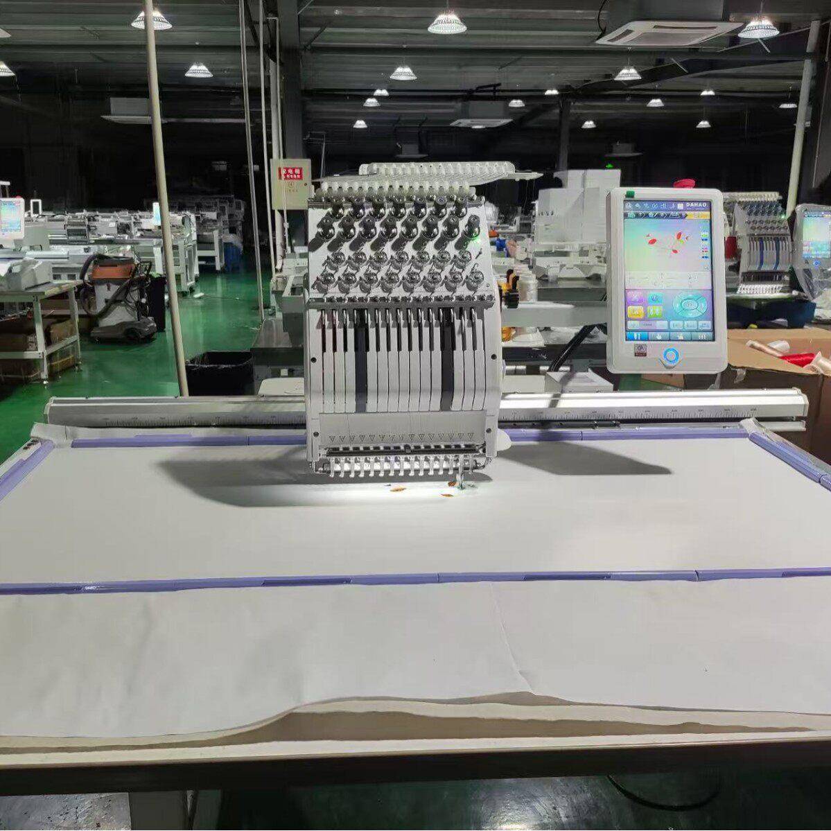 L1501CT叶氏2026马头机款头15针电控大面积50*120工业用