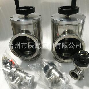 真空手动阀门KF16FK25KF40KF50ISO63ISO80ISO100