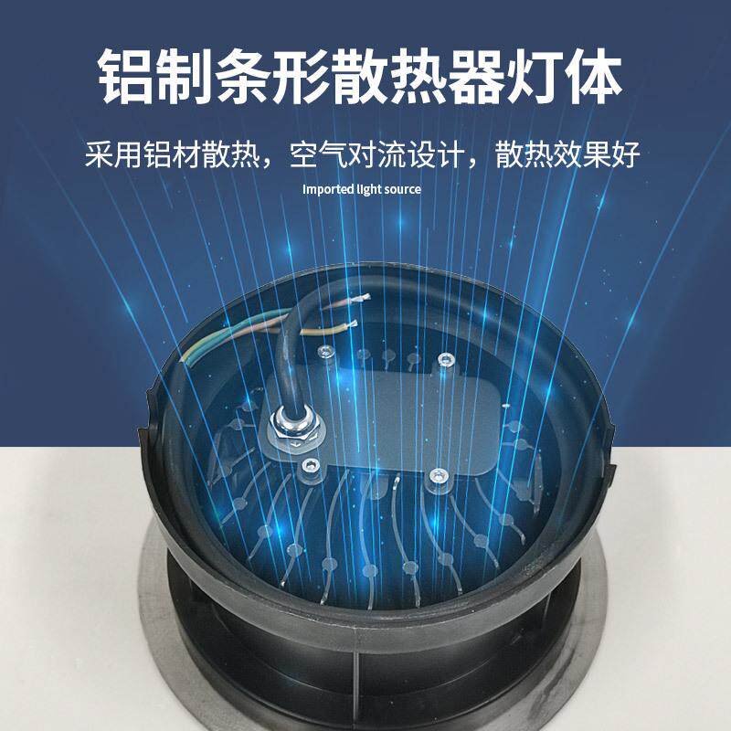 嵌入式地埋灯led户外防水公园广场台阶地面射灯可调角度埋地灯12W
