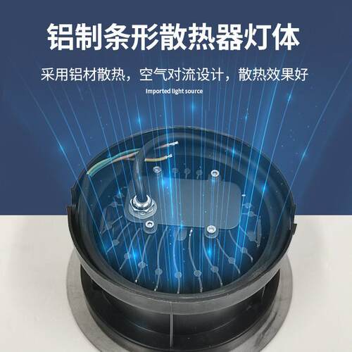 嵌入式地埋灯led户外防水公园广场台阶地面射灯可调角度埋地灯12W