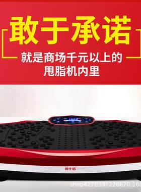 朗仕盾抖抖机甩肉机懒人甩脂机全身肚子站立式腹部震动
