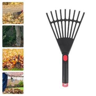 Leaf with Handle Garden Plant Plastic Gardening Tool Rake