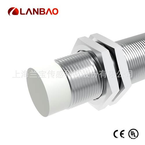兰宝LR18XBN12DLOY-E2 远距离传感器非埋12mm插件 电感式接近开关