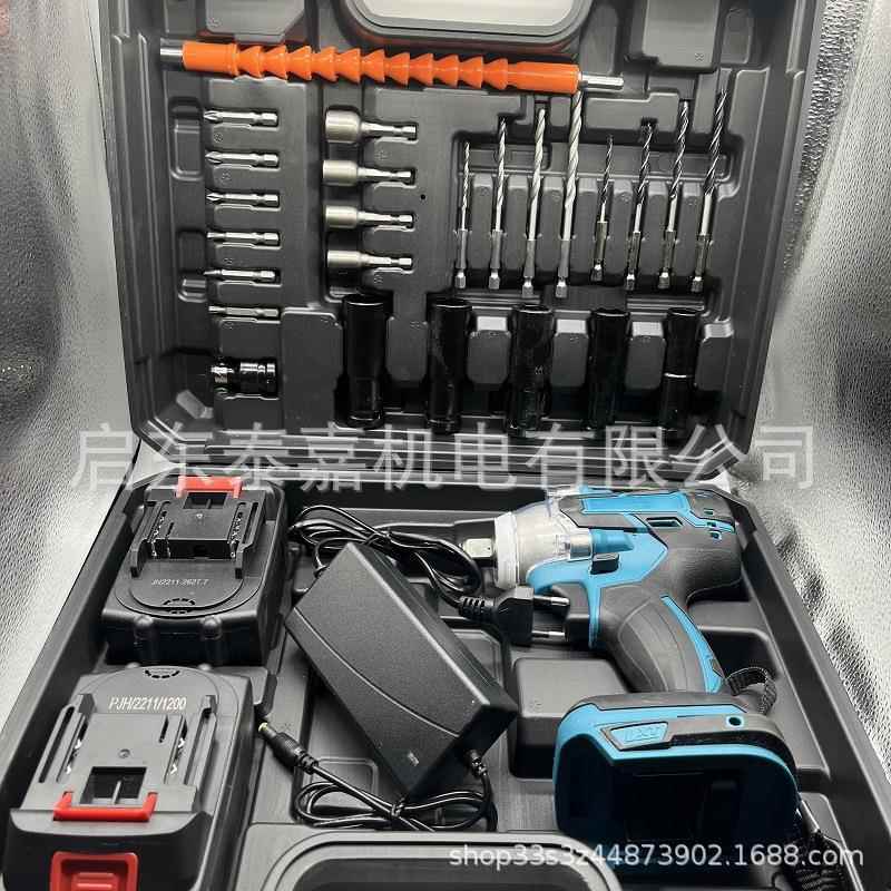 大功率具无刷电动扳手大扭力木工汽手修工锂电充无品牌/电击式冲