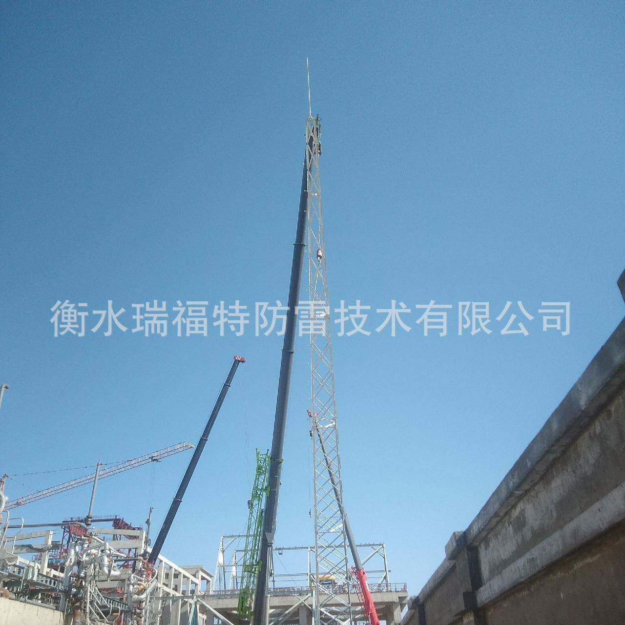 RFT避雷针塔四角避雷塔避雷针多种规格接闪杆塔