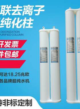 实验室超纯水机去离子纯化柱纯水包阴阳离子交换柱10寸20寸30寸