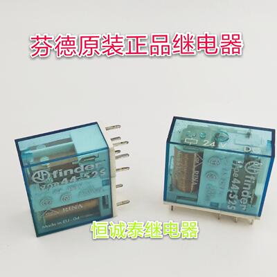 全新原装finder/芬德 44.52.7.024.0000 Type 44.52S 24VDC继电器