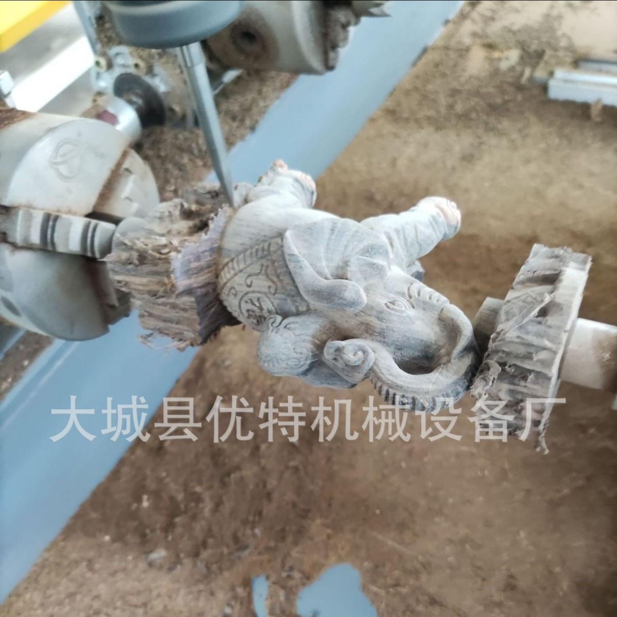 小型玉石印章雕刻机菩提手串工艺品摆件四轴雕刻机鞋楦雕刻机