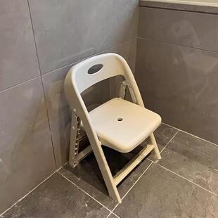 需定制浴室洗澡凳防滑凳子孕妇成人儿童卫生间专用淋浴凳折叠家用
