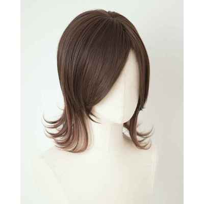 新款日系小狼尾假发 空气感外强翻锁骨四六分短发超 三发种刘海鲶