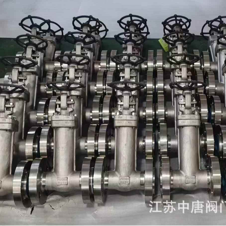 WJ41W-160P不锈钢波纹管截止阀F304材质锻不锈钢法兰截止阀