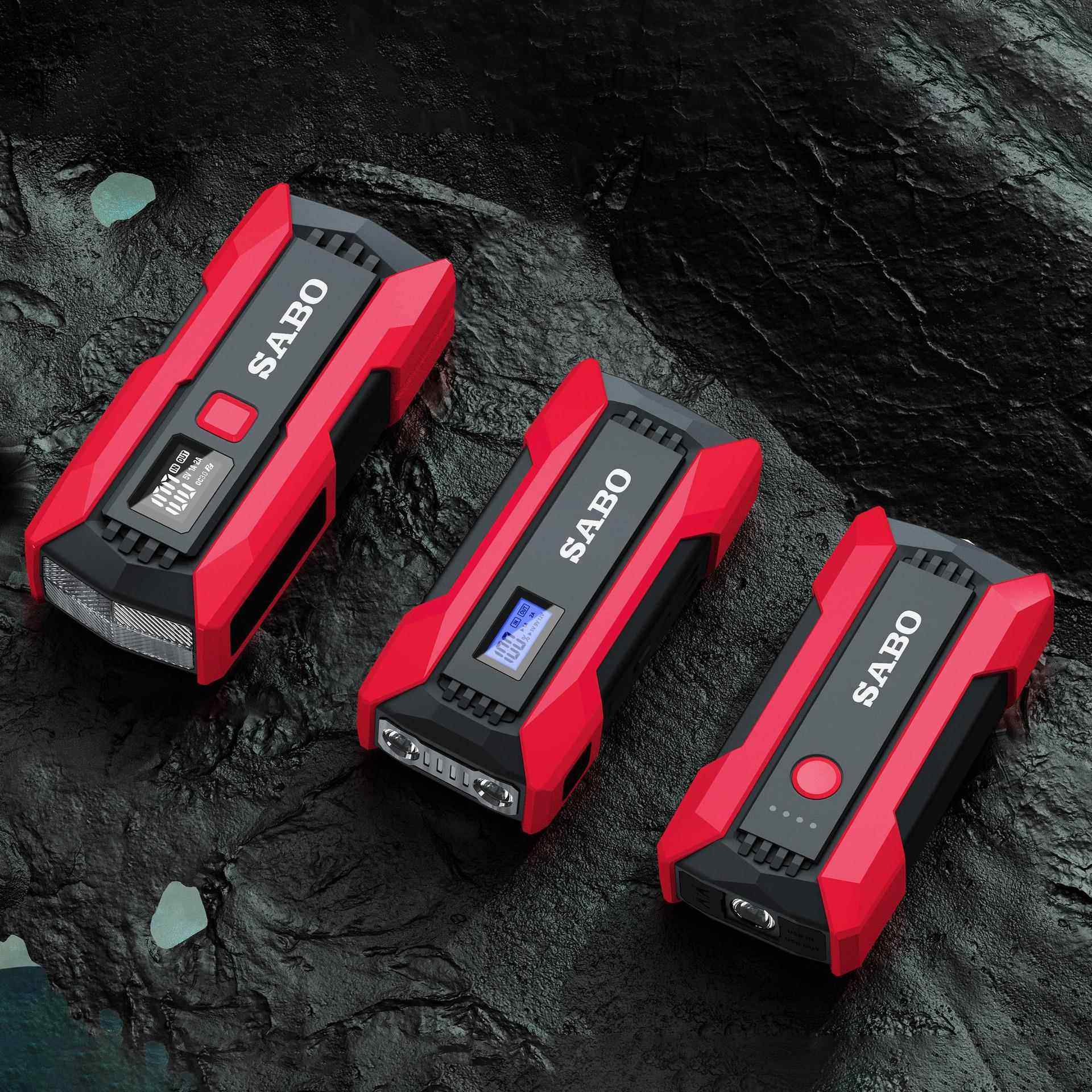 SABO尚比奥X123汽车应急启动电源12VPD双向65W备用电瓶启动器