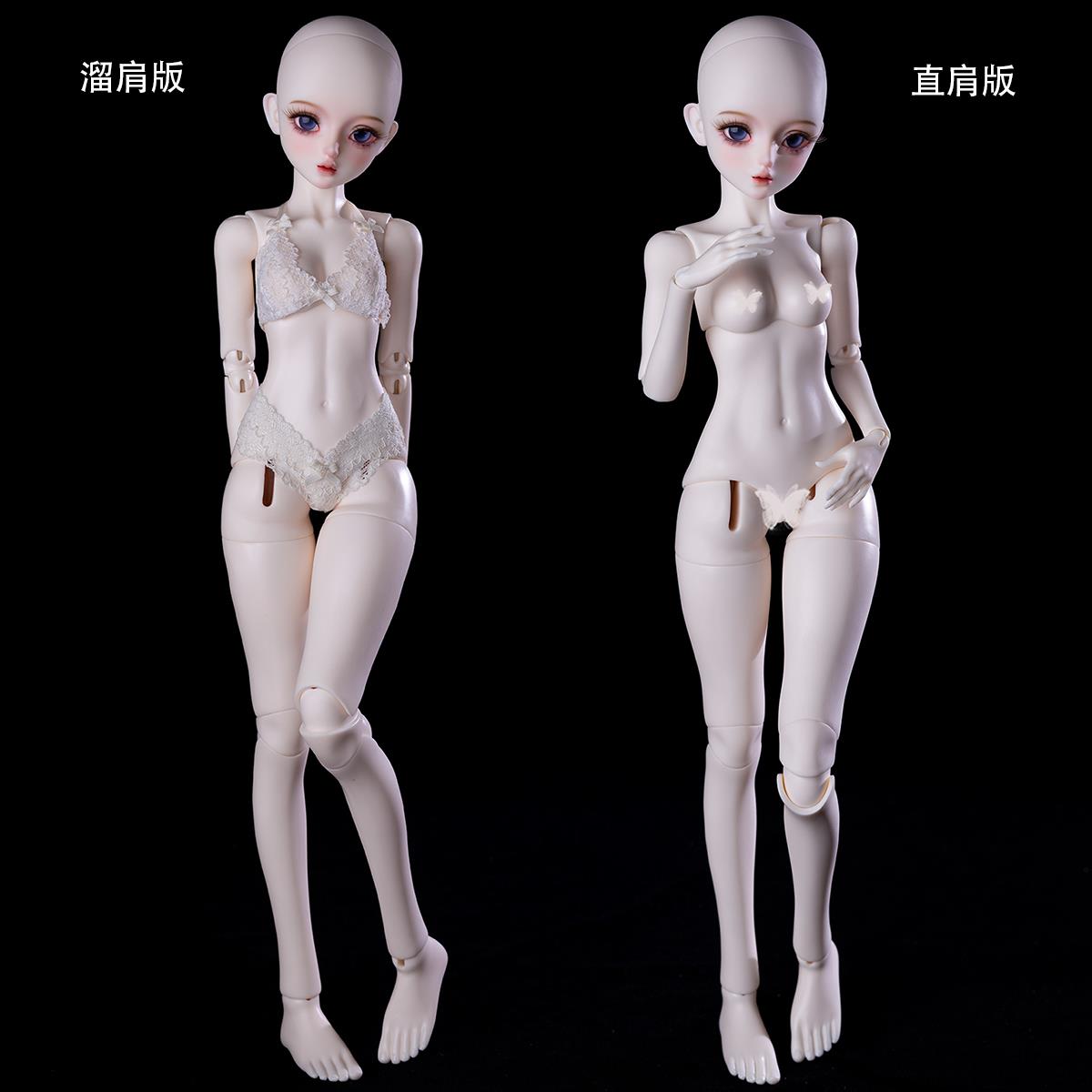 普四温莎体 溜/直肩 4分BJD女娃素体人偶37cm高不含头GEM贵族娃娃