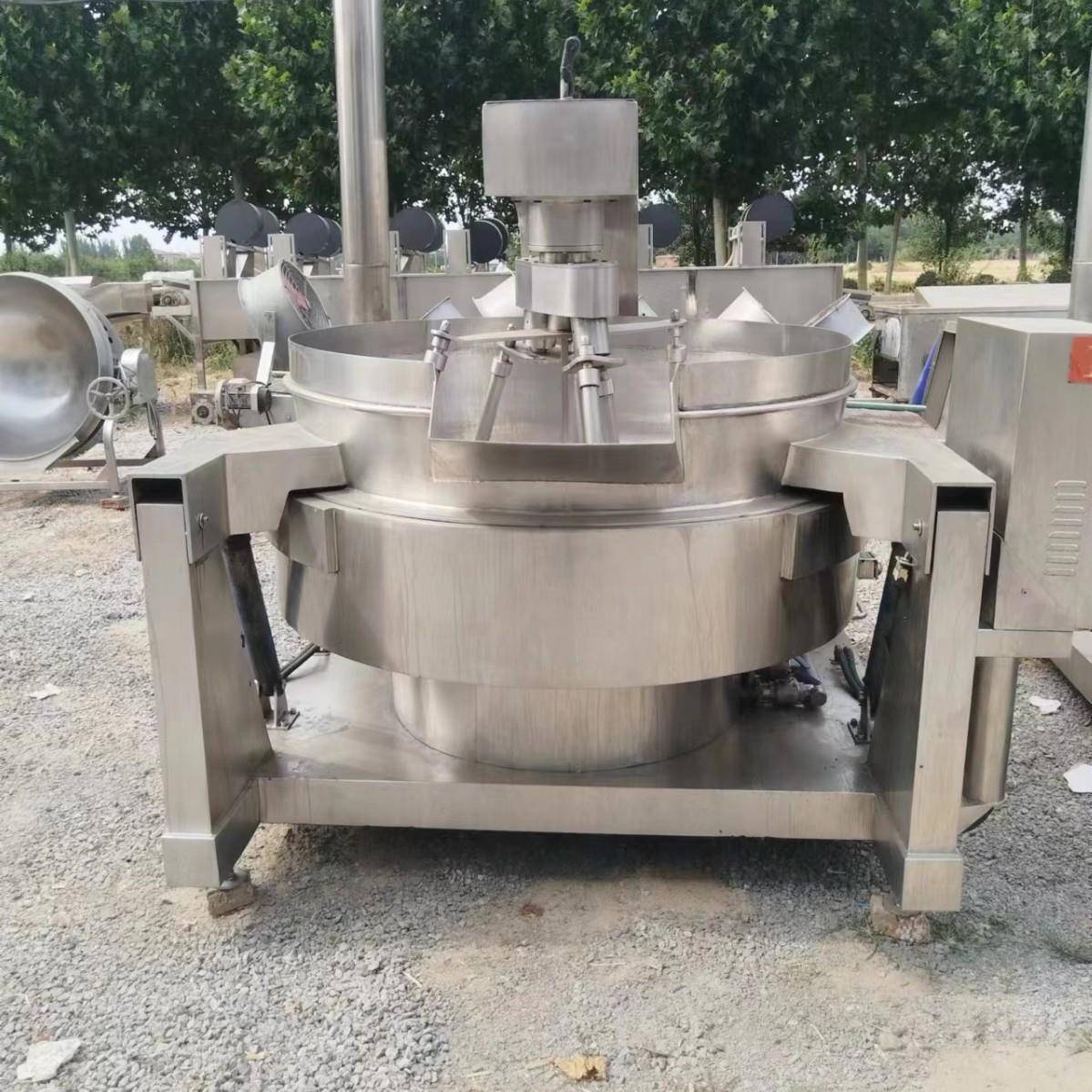 全自动行星搅拌炒锅香菇豆豉酱多爪炒料机火锅底料辣酱炒锅