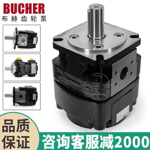 BUCHER齿轮泵QX51/52/43/33/23-008/22-005R布赫液压油泵QXEH/QXM