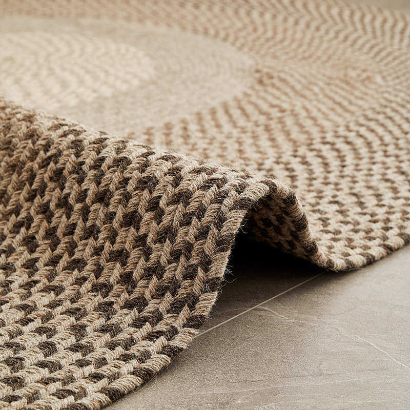 羊毛编织地毯客厅沙发茶几垫日式侘寂风卧室北欧大面积耐脏地垫,居家布艺,地毯,淘宝优惠券,粉丝福利购,淘宝优惠卷