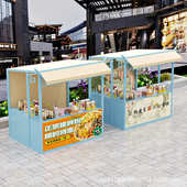 集市夜市摆摊架可移动推车商业街广场促销 棚活动架铁艺户外展示架