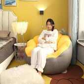 卧室小型懒人沙发单人可躺睡阳台客厅休闲懒人椅卡通成人豆袋沙发