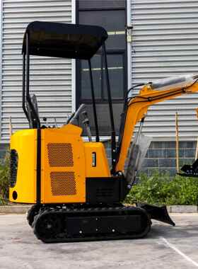 工厂直售HT150液压挖机 150g农HT15履带k用迷你挖机破园林室内碎