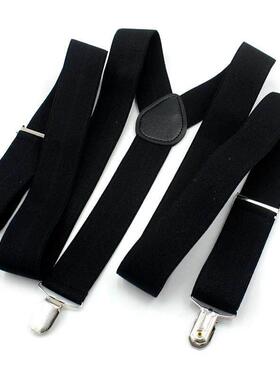 Mens suspenders 3 clip pants suspenders extended suspen