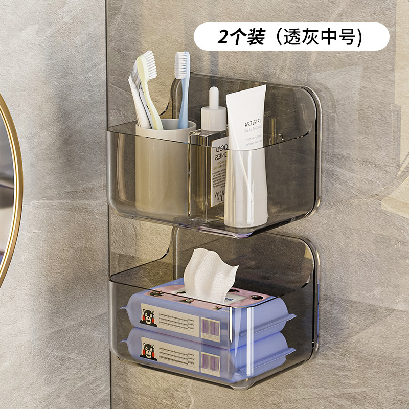 卫生间洗手间打孔书桌收纳置物架