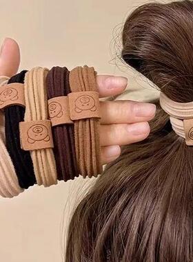 Cute bear hair ties, highly elastic and thickened hair bands