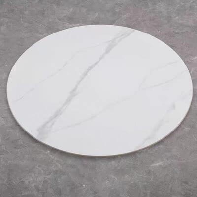 面岩台亮光圆形茶几板大理桌面石板圆台面32698餐厅大圆盘吧台哑
