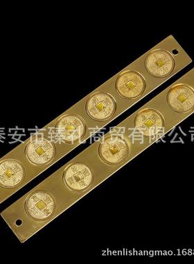 尺铜六帝尺五帝十尺铜尺鲁班尺WRF铜丁兰摆件挂件铜六帝帝尺铜五