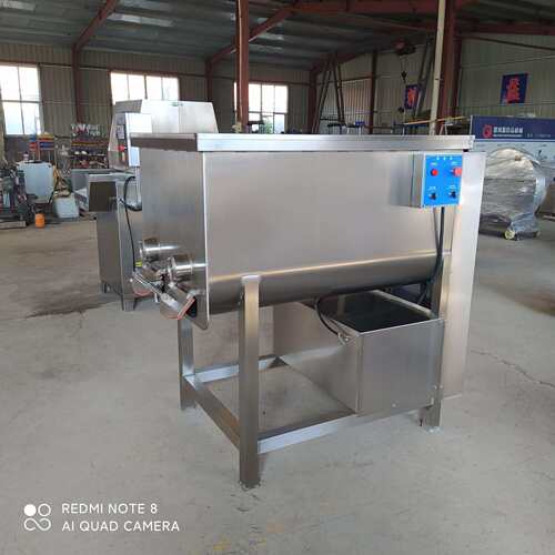拌馅 水ZKR饺机丸子拌馅设馅备 多功能双绞龙拌料机 小型馅料拌机