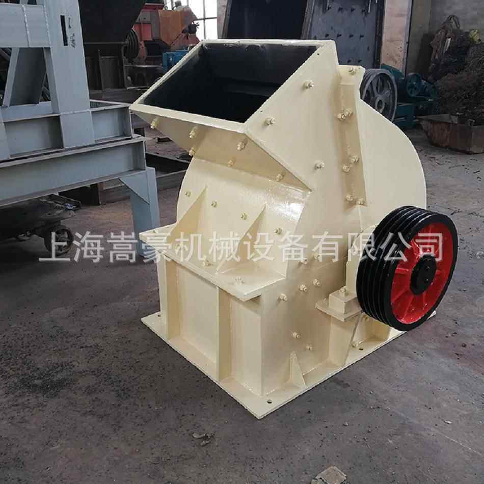 PC800*800锤式破碎机大进料口石膏板预制板路面瓷砖粉碎打砂机