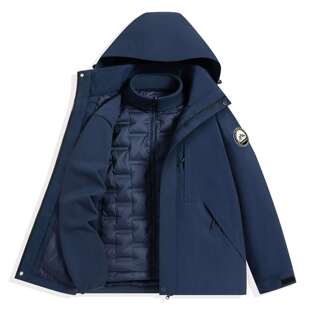 加厚保暖 户外羽绒两件套防刮耐磨面料90白鸭绒情侣款 2025冬季 新款