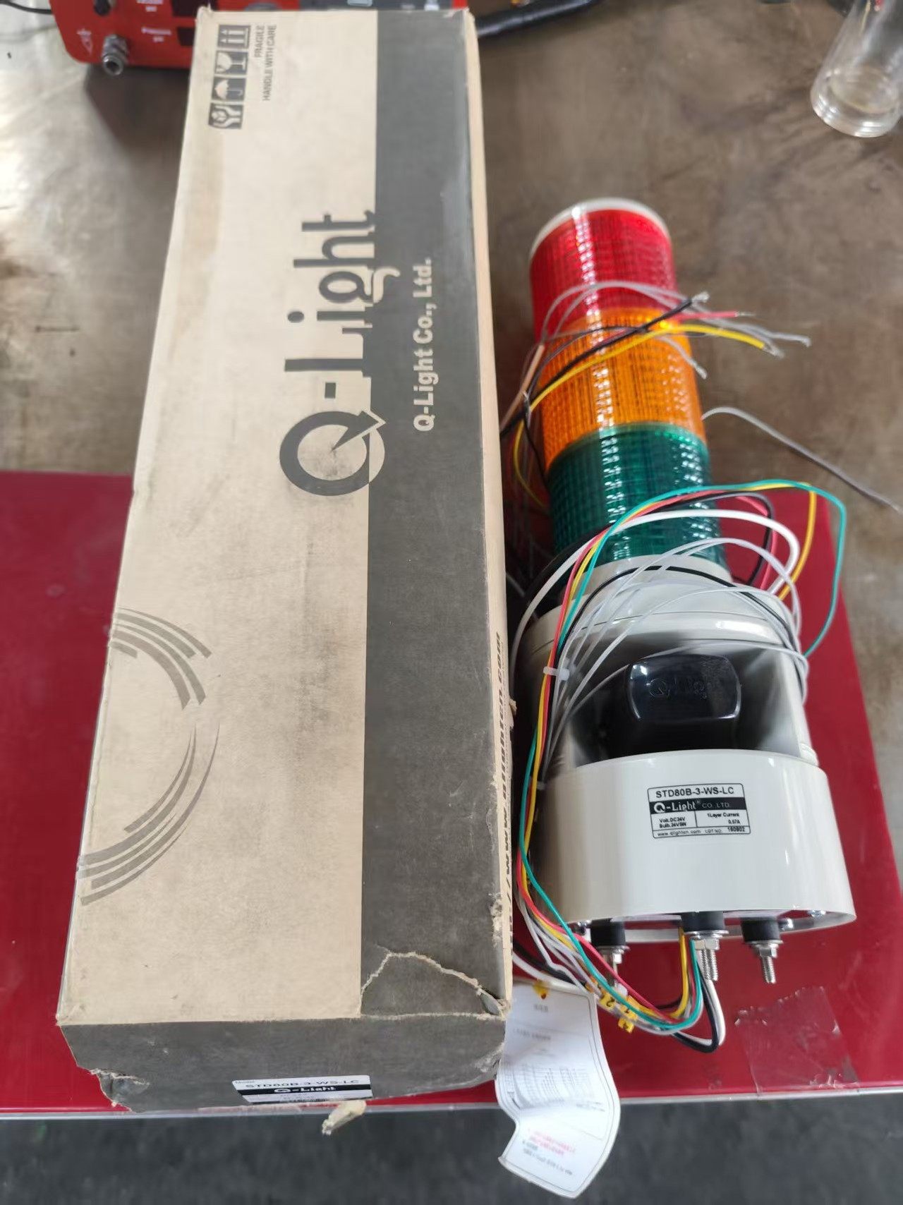 Qlight 可莱特 报警灯 STD80B-3-WS-LC