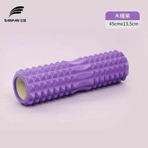 新款三梵泡轴沫肉放松按摩滚狼牙轴棒瑜肌伽柱琅琊
