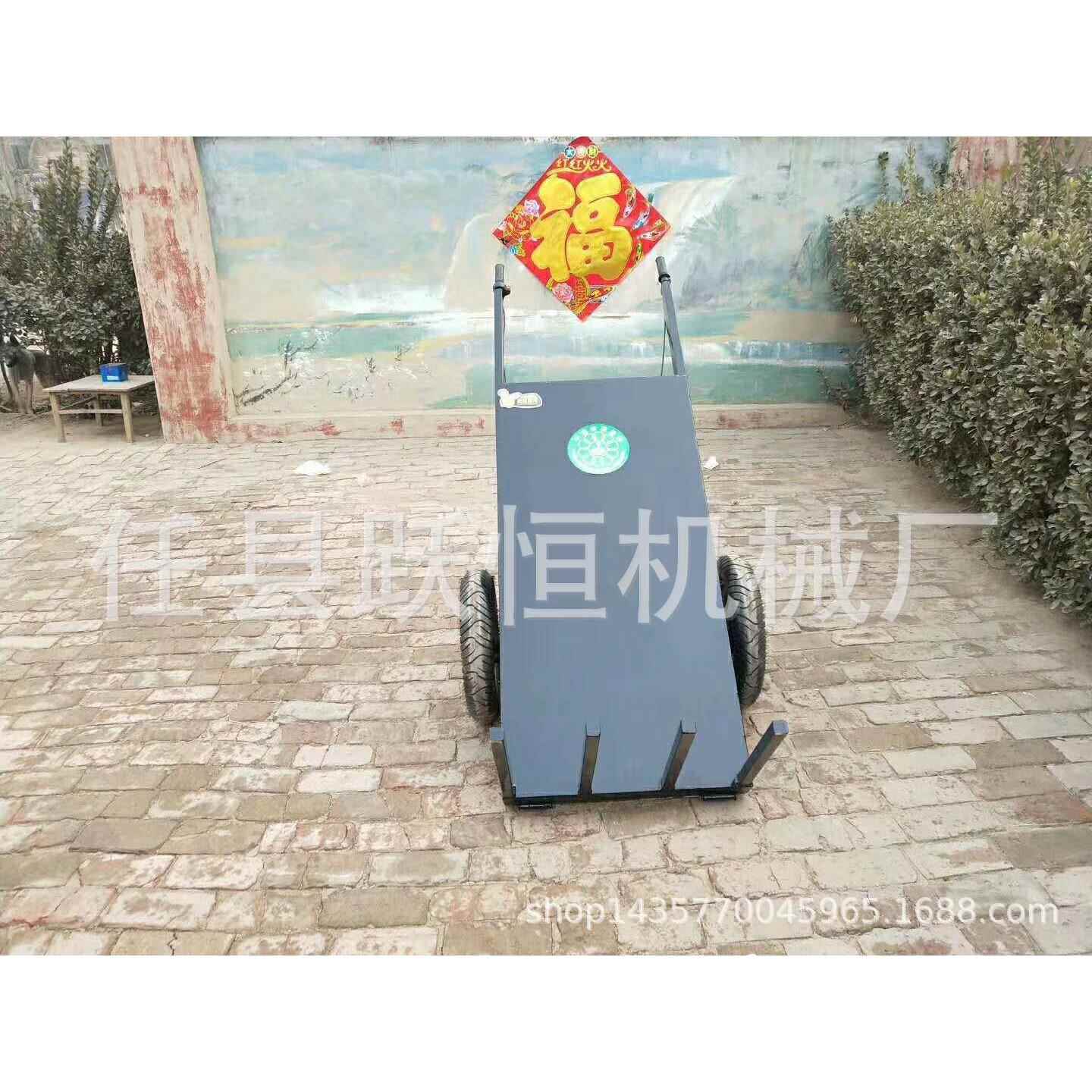 平板搬运车 电动平板车 手推拉砖车 电动拉加气砖车