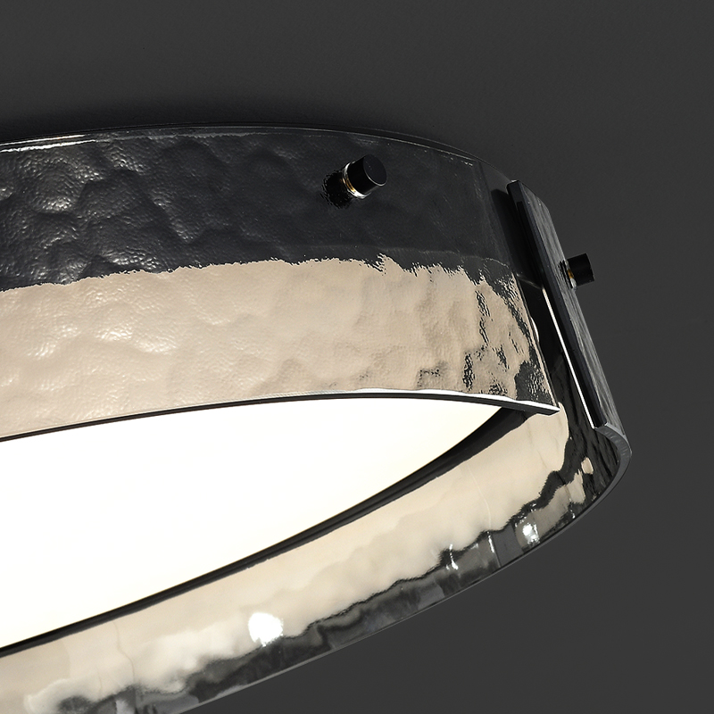 主卧室现代灯具北欧简客厅圆形灯具铜书房简约意式全极餐厅吸顶灯