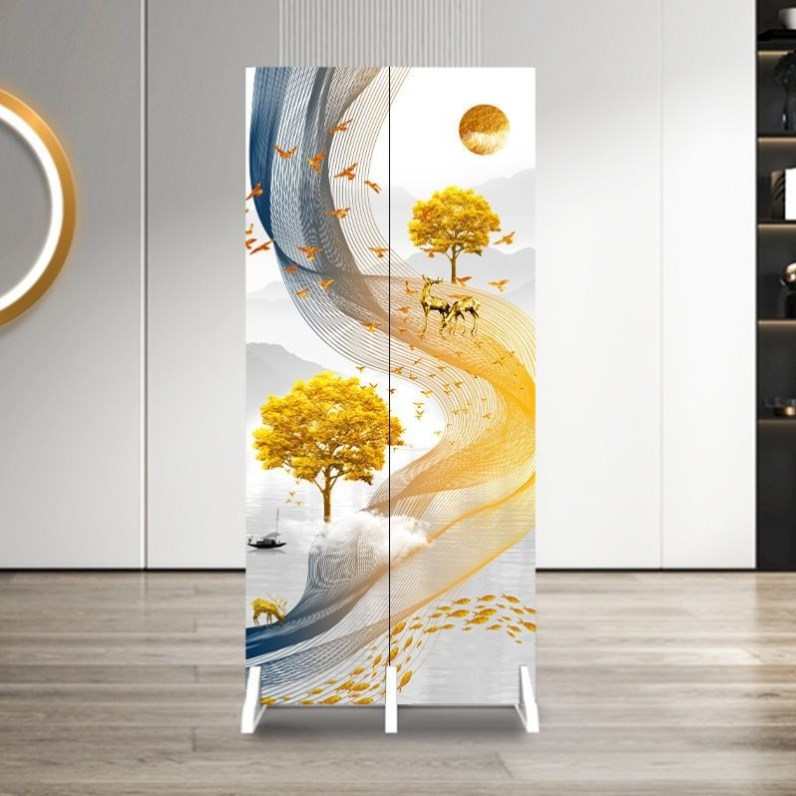 屏风隔断客厅卧室简易遮挡家用进门卫生间厕所门口简约现代小户型