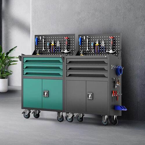 汽修修工具车车间工具柜功能多工具箱541厚小推车维五金零件加手
