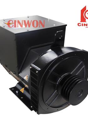 CINWON无刷电机224-40KW 50KW三相交流同步柴油发电机双轴承