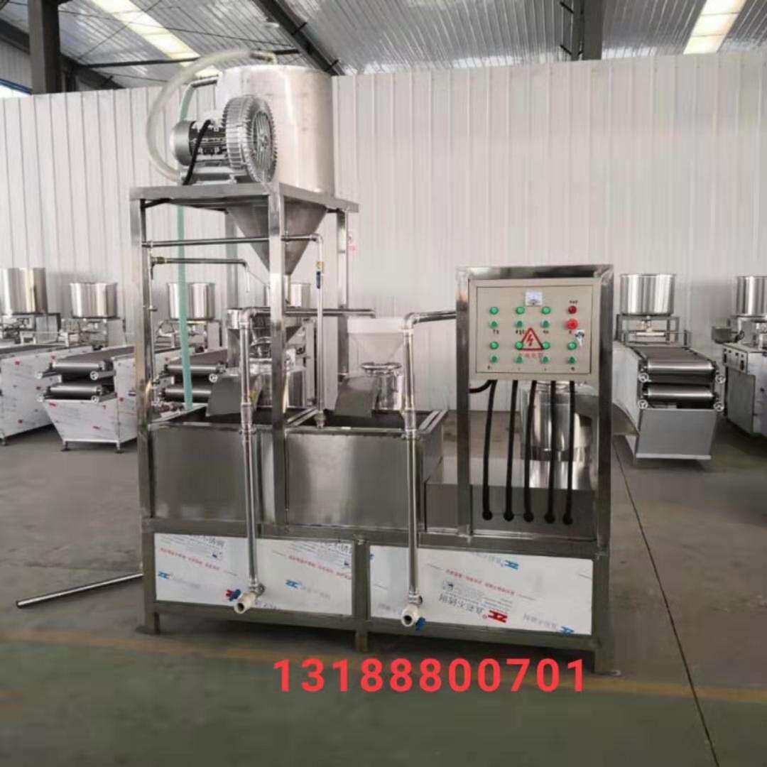 直销大型三联磨浆机组商用豆浆机不锈钢立式三连黄豆磨浆机