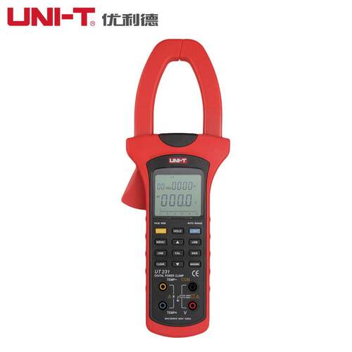 UT233/UT243优利德工业品钳形谐波功率计电压电流电参数测试仪