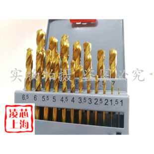 促销远东含钴钻白钻镀钛钻黑钻带丝锥组套7PC14PC8PC