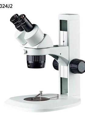 ST6024J2体视显微镜10倍20倍30倍40倍两档定档变倍扇形立臂支架