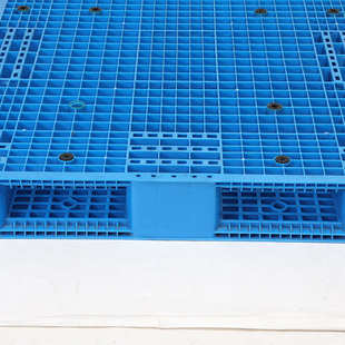 1210网格双面吹塑托盘加厚重型网格塑料卡板防潮网格地垫货板